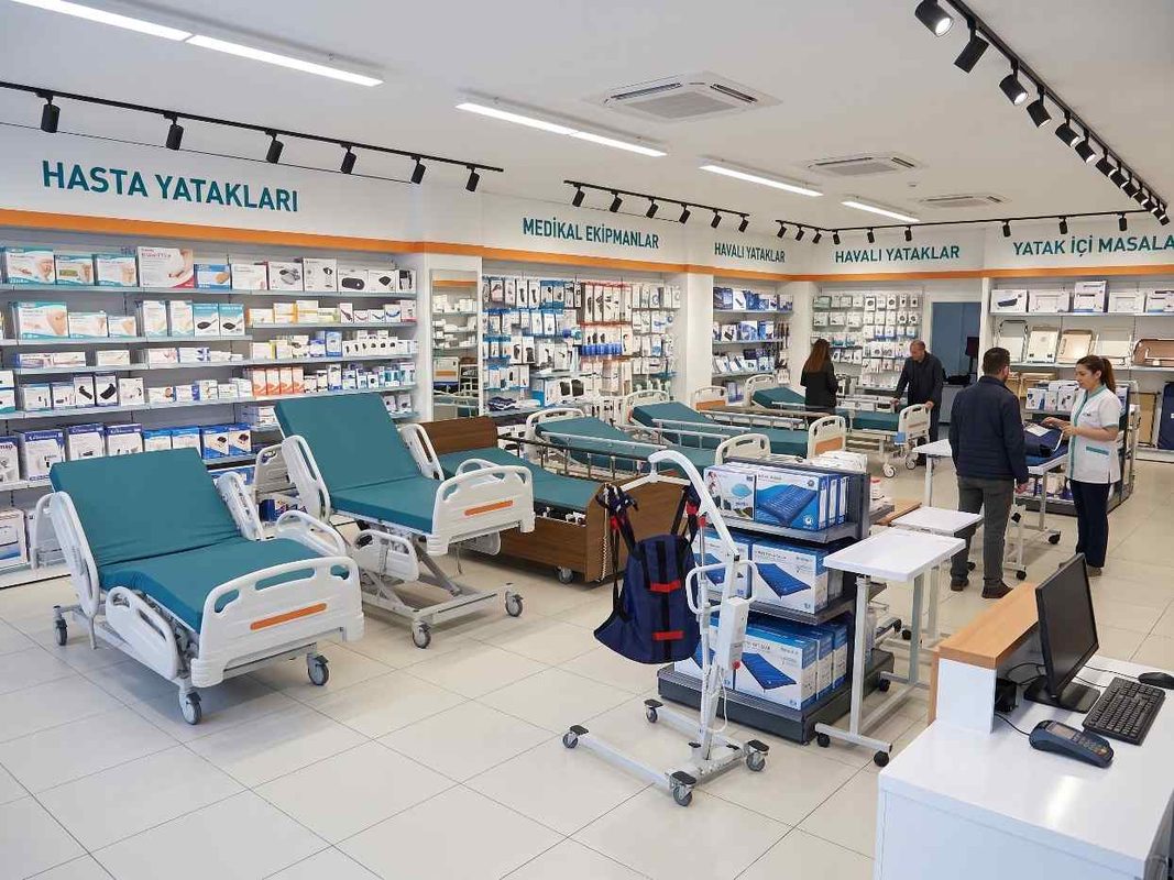 Ataşehir kiralık hasta yatakları teşhir mağazası